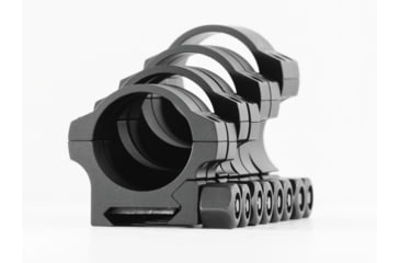 Image of NightForce Standard Duty Rifle Scope Ring Set, Black, 30mm, 1.0in, Medium, A417