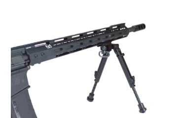 Image of Lion Gears Scout-Pod 7in-9in Tactical Button-Lock 3-Position Folding Bi-pods, with Mlok and KeyMod Mounting Deck, LG-SP-3D06MK