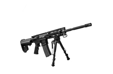 Image of Lion Gears Scout-Pod Tactical Spring-Lock Folding Bi-pods with Integrated Picatinny/Weaver Mounting Deck, 8.5in - 10.6in, LG-SP-SL09