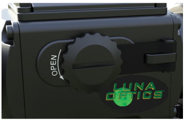 Image of Luna Optics Digital G-3 Day/Night Riflescope 6-36x50, Q-HD, Full HD, 763 Yard Laser Rangefinder, Black, LN-G3-RS50-LRF