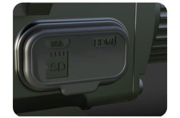 Image of Luna Optics Digital G-3 Day/Night Riflescope 6-36x50, Q-HD, Full HD, 763 Yard Laser Rangefinder, Black, LN-G3-RS50-LRF