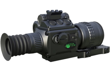 Image of Luna Optics Digital G-3 Day/Night Riflescope 6-36x50, Q-HD, Full HD, 763 Yard Laser Rangefinder, Black, LN-G3-RS50-LRF