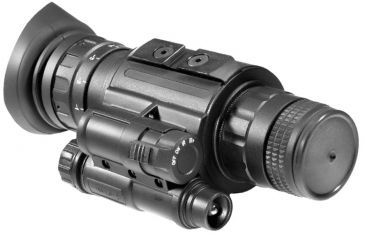 Image of Luna Optics Gen-2P 1x26 AA Mini Night Vision Monocular,Black LN-EM1-MS