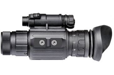 Image of Luna Optics Gen-2P 1x26 AA Mini Night Vision Monocular,Black LN-EM1-MS