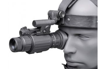 Image of Luna Optics Gen-2P 1x26 AA Mini Night Vision Monocular,Black LN-EM1-MS