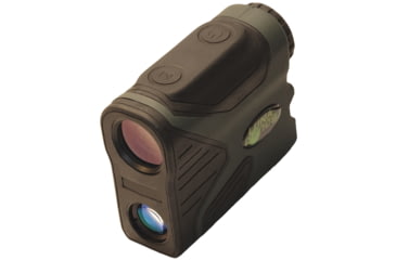 Image of Luna Optics 7x24mm Laser Rangefinder Monocular, 2400 yds Maximum Range, Waterproof, w/ Angle Measurement &amp; Ballistic App, Green/Black, LRF2400M-PRO