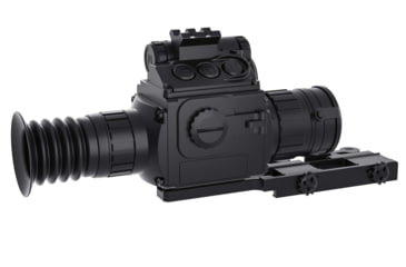 Image of Luna Optics Quantum Elite 3.5-21x35mm Digital Day/Night Riflescope, Integrated 1200m Laser Rangefinder, 4K Video Resolution, Black, LN-QE-RS35-LRF