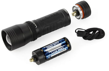 Image of LuxPro Focus Bright W/4-Modes LED Flashlight, AAA, White, 560Lumens, Black, LP630V2