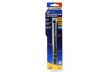 Image of LuxPro LP1042 Tactical Penlight 140 Lumens Aluminum Black AAA