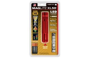 Image of Mag Instrument XL 50 LED Flashlight Display Box, Red S3037