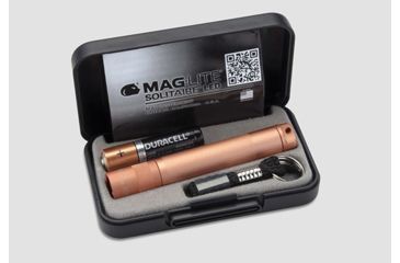 Image of Maglite 1 Cell AAA Solitaire LED Flashlight, Rose Gold J3ASV2