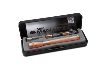 Image of Maglite 2 Cell AAA Mini LED Flashlight, Rose Gold P32SV2