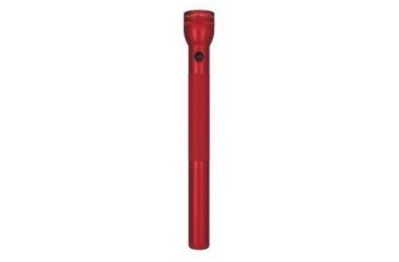 Image of MagLite 5-cell D Flashlight Heavy Duty Water Resist Aluminum, Red, Display Box S5D035