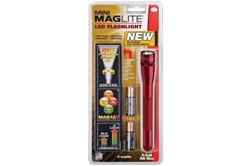 Image of Maglite Aa Mini  Pro Led W/hstr-red SP2P3H