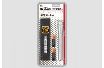 Image of Maglite LED 2 Cell Aa Pro+ Flashlight, Silver 805005