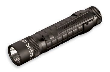 Image of MagLite Mag-Tac Flashlight - Plain Bezel, Matte Black