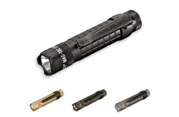 Image of MagLite Mag-Tac Tactical LED Flashlight, Black, Coyote Tan, Foliage Green, Urban Gray