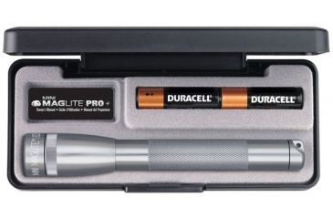 Image of Maglite Mini Mag LED Pro Plus, Gray, Presentation Box 96443