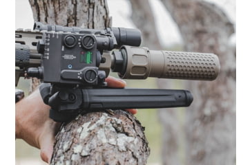 Image of Magpul Industries Bipod for A.R.M.S. 17S, Black, MAG951-BLK