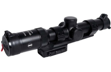 Image of MAK Optics Makpro HD Rifle Scope, 1-6x24i, 24mm, 30mm Tube, Second Focal Plane, 4 Dot Reticle, 261602401