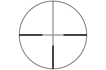 Image of MAK Optics Makpro HD Rifle Scope, 1-6x24i, 24mm, 30mm Tube, Second Focal Plane, 4 Dot Reticle, 261602401