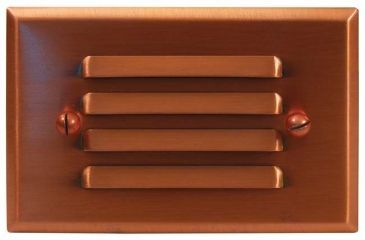 Image of Malibu LED Low Voltage Real Copper Half Brick Deck Light 8421-2401-01