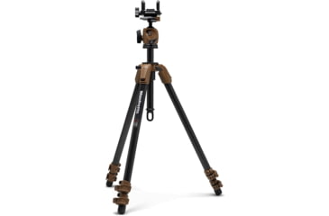 Image of Manfrotto Alpha S.H.O.T. Tripod Ball Head Kit Carbon, Brown, 1102739