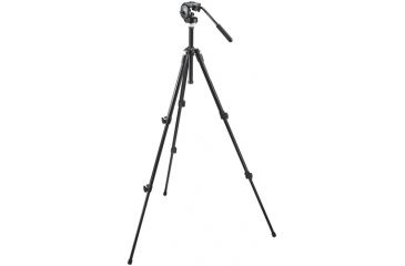 Image of Manfrotto Bogen Manfrotto 190XDB Tripod + 128RC Micro Fluid Head 190XDB-128RC