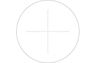 Image of March Scopes 2.5-25 x 42mm Tactical Knob Rifle Scope, MTR-1, Black MAR1013