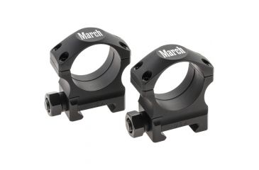Image of Rifle Scope Rings 30mm 1.00", Black