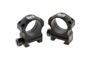 Image of Rifle Scope Rings 30mm 1.00", Black
