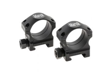 Image of Rifle Scope Rings 30mm .875", Black