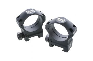 Image of Rifle Scope Rings 34mm 1.100", Black