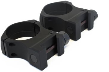 Image of March Scopes Rifle Scope Rings 34mm 1.300in., Black MAR2030
