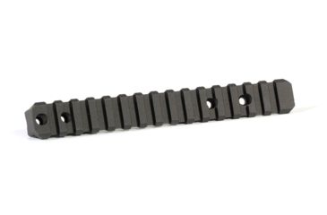 Image of MDT 20 MOA Picatinny Scope Base, Tikka T1x Rimfire, Black, Picatinny, 104505-BLK
