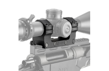 Image of MDT One-Piece Scope Mount, 30mm, Medium, Black, 106912-BLK