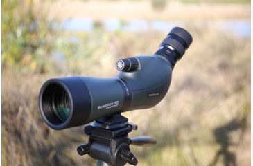 Image of Meade RangeView Spotting Scope, 16-48x65mm, BK-7 Porro Prism, ED Glass, Green/Black, 146000