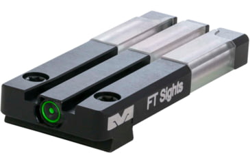 Image of Meprolight FT Bullseye Tritium Self-Illuminated Rear Night Sight, Masada, Green, 0631123108, 631123108
