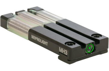 Image of Meprolight FT Bullseye Tritium Self-Illuminated Rear Night Sight, Sig Sauer P365, Green, 0631163108, 631163108