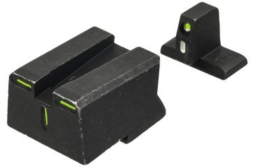 Image of Meprolight H&amp;K VP9 R4E SUP Night Sight, Green/Green Fixed Set, ML12228SUP