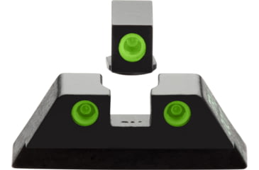 Image of Meprolight IWI Masada Fixed Self-Illuminated Pistol Sights Set, Green, 0195873101