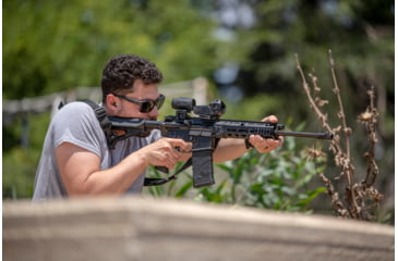 Image of Meprolight M22 Reflex Red Dot Sight, Triangle and MMX3 3x18mm Micro Magnifier, 56225090