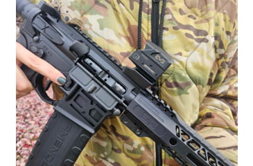 Image of Meprolight MCO PRO Reflex Red Dot Sight, 1x, 2/68 MOA Speed Ring, Black, 901142372