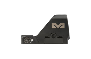 Image of Meprolight MPO-F Open Emitter Pistol Sight with RMR Footprint, Red, 3/33 Moa Bullseye, Black Red Reticle, 901141271