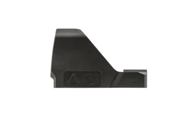 Image of Meprolight MPO-F Open Emitter Pistol Sight with RMR Footprint, Red, 3/33 Moa Bullseye, Black Red Reticle, 901141271