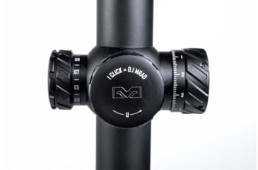 Image of Meprolight MVO 1-8x28mm 34mm Tube Rifle Scope, First Focal Plane, Etched Glass M1 MRAD, Black, 901245701
