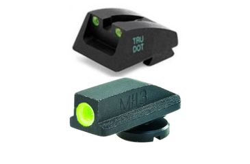 Image of Meprolight Para LDA Front Night Sight, Black, Green