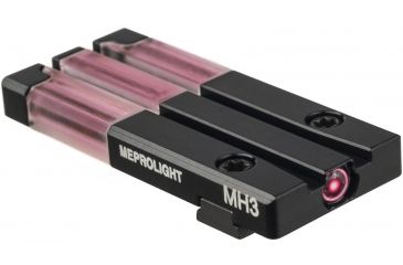 Image of USED Meprolight FT Bullseye Tritium Self-Illuminated Rear Night Sight, Glock MOS, Red, 0631053408, EDEMO2, Used, Condition Like New, Inspect and Rebox