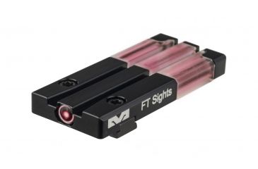 Image of USED Meprolight FT Bullseye Tritium Self-Illuminated Rear Night Sight, Glock MOS, Red, 0631053408, EDEMO2, Used, Condition Like New, Inspect and Rebox