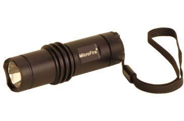 Image of Microfire PGL-1 Mini Pocket LED 4-Mode Flashlight with Strobe, Black, Small PGL-1